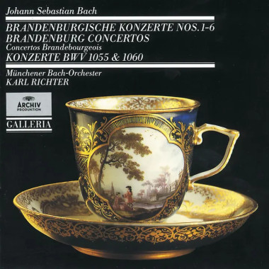 Richter, Münchener Bach-Orchester • Bach - Brandenburské koncerty č. 1-6