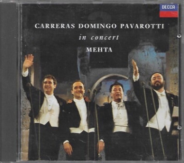 José Carreras / Plácido Domingo / Luciano Pavarotti • Tri Tenori – Orig. koncert