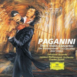 Accardo, Dutoit, London Philharmonic Orchestra • Paganini - Koncerty pre husle č. 1-6