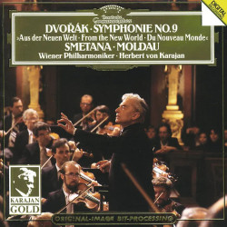 Karajan, Wiener Philharmoniker • Dvořák, Smetana - Symfónia č. 9, Vltava