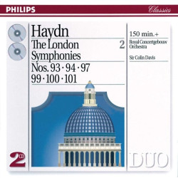 Davis, Royal Concertgebouw Orchestra • Haydn - Symfónie č. 93, 94, 97, 99, 100, 101