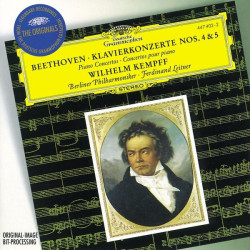 Kempff, Leitner, Berliner Philharmoniker • Beethoven - Piano Concertos Nos. 4 & 5