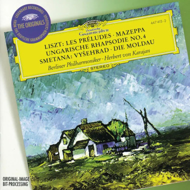 Karajan, Berliner Philharmoniker • Smetana, Liszt - Vltava, Vyšehrad, Uhorská rapsódia