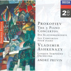 Vladimir Ashkenazy • Prokofiev - Koncerty pre klavír č. 1-5