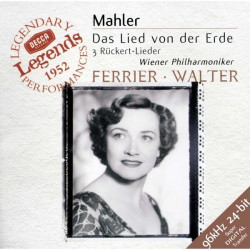 Walter, Wiener Philharmoniker • Mahler - Das Lied Von Der Erde, 3 Lieder