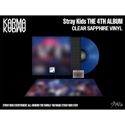 Stray Kids: • Karma / Clear Sapphire Vinyl