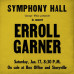 Erroll Garner Symphony Hall Concert • Erroll Garner Symphony Hall Concert