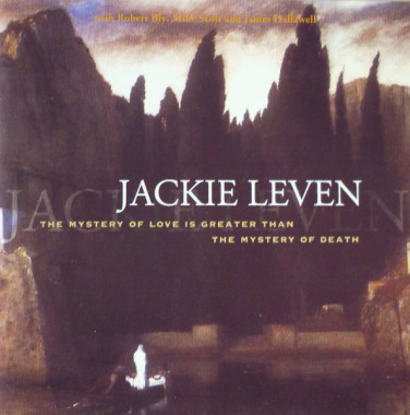 Jackie Leven Mystery of Love Is Greater Than the Mystery of Death • Jackie Leven Mystery of Love Is Greater Than the Mystery of Death