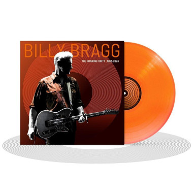 Billy Bragg Roaring Forty - 1983–2023 (Orange Vinyl) • Billy Bragg Roaring Forty - 1983–2023 (Orange Vinyl)