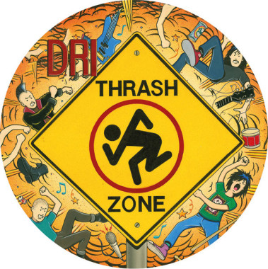 D.R.I. • Thrash Zone Picture Lp