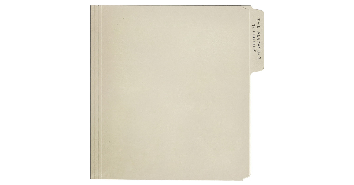 Alexander Paper Alexander Technique