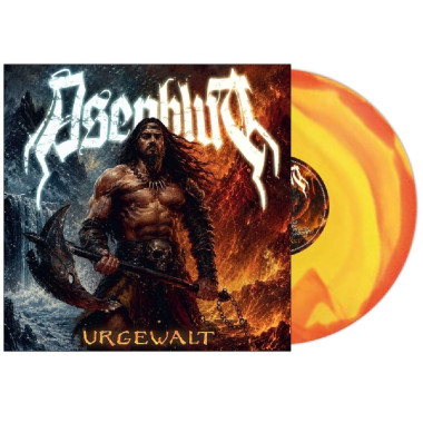 Asenblut • Urgewalt Ltd. / Sunburst Red/Yellow Vinyl