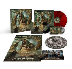Grave Digger • Face Of Pain - Box (Lp Picture)