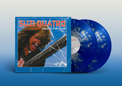 Suzi Quatro • Back To The Drive / Transparent Blue & White Splatter Vinyl