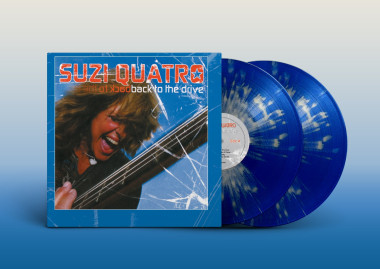 Suzi Quatro • Back To The Drive / Transparent Blue & White Splatter Vinyl