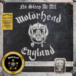 Motorhead: • No Sleep At All / 50th Anniversary Edition Splatter Colour Vinyl (with poster)