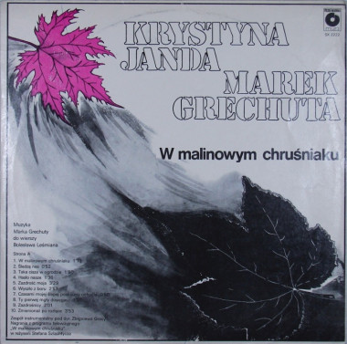 GRECHUTA MAREK • W MALINOWYM CHRUŚNIAKU