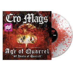 Cro-Mags • Age Of Quarrel 40 Years Of Quarrel/ Crystal Red Splatter Vinyl / Ltd.