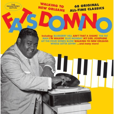DOMINO, FATS • WALKING INTO NEW ORLEANS / 16P.BOOKLET WITH RARE PHOTOS, VINTAGE MEMORABILIA..