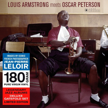 Louis Armstrong & Oscar Peterson • Louis Armstrong Meets Oscar Peterson (HQ, gatefold replica, 180gr