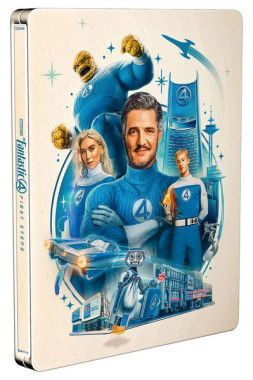 Film • Fantastická 4 První Kroky 2Bd (Uhd+Bd) - Limitovaná Sběratelská Edice - Steelbook