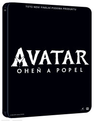 Film • Avatar Oheň A Popel 2Bd (Bd + Bd Bonus Disk) - Limitovaná Sběratelská Edice - Steelbook