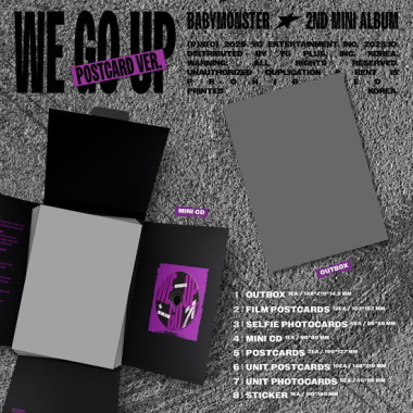 Babymonster • We Go Up / Postcard Version