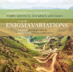 Enigma Variations • Konzertstück / Violin Concerto By Elgar / Weber / Sibelius