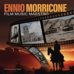 Mask • Ennio Morricone – Film Maestro (Transparent Red & Black Mixed Vinyl, 180 Gram)