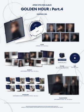 Ateez • Golden Hour Part.4 / Digipack