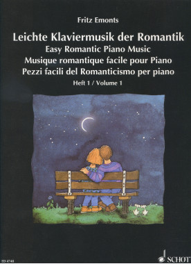 Fritz Emonts: • Leichte Klaviermusik der Romantik / Easy Romantic Piano Music / Heft 1 / Volume 1