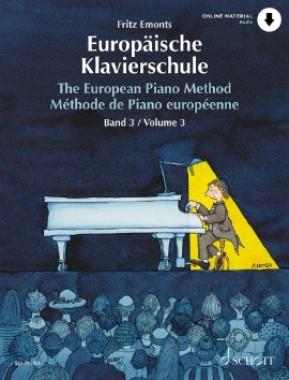 Fritz Emonts: • Europäische Klavierschule - Band 3 / Volume 3 / The European Piano Method / Méthode de Piano européenne