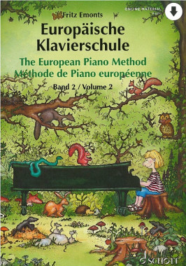 Fritz Emonts: • Europaische Klavierschule/The European Piano Method / Band 2 / Volume 2