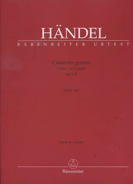 Händel: • Concerto grosso op. 6/9  / F-Dur/in F major 