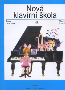 Zdena Janžurová: • Nová klavírní škola 1. diel / 1. diel