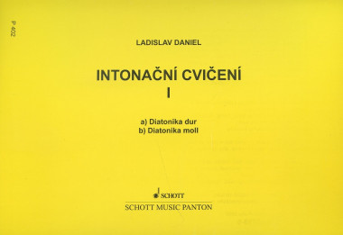 Ladislav Daniel: • Intonační cvičení I / diatonika dur, diatonika moll