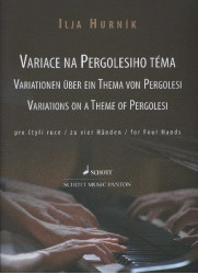 Ilja Hurník: • Variace na Pergolesiho Téma / pro ctyři ruce