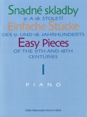 Snadné skladby 17. a 18. století / Piano • Snadné skladby 17. a 18. století / Piano