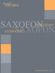 Rudolf Gruber: • Saxofonové etudy