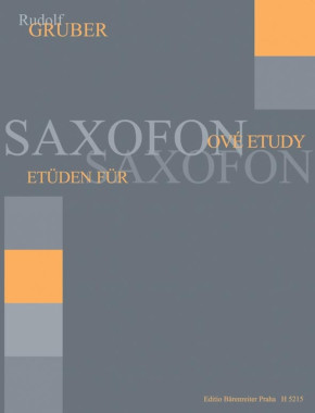 Rudolf Gruber: • Saxofonové etudy