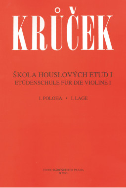 Václav Krůček: • Škola houslových etud I / I. poloha