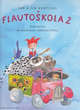 Jan Kvapil: • Flautoškola 2 / Učebnice hry na sopránovou zobcovou flétnu