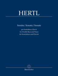 František Hertl: • Sonáta / Sonata / Sonate / pro kontrabas a klavír / for Double Bass and Piano / für Kontrabass und Klavier