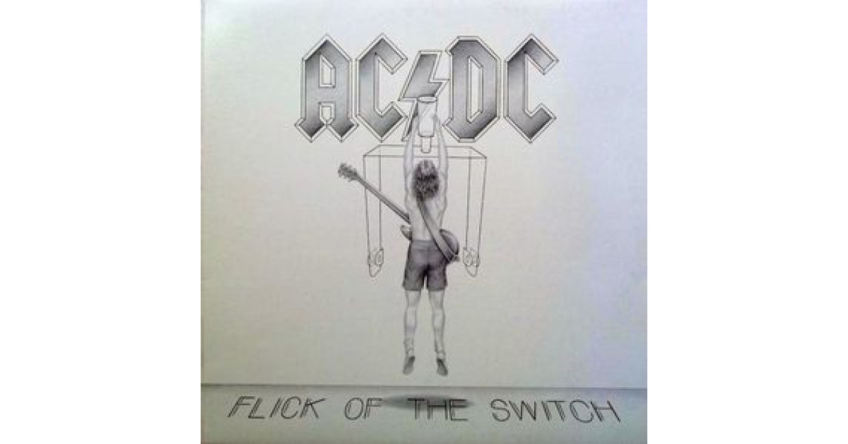 AC/DC – Flick Of The Switch ・1983 LP Original AC/DC Flick of the Switch Vinyl Record LP 1983
