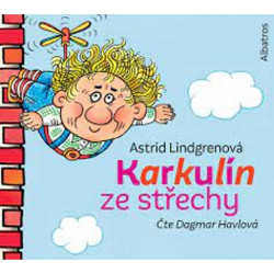 Audiokniha: Lindgrenová Astrid • Karkulín ze střechy / Čte Havlová Dagmar (MP3-CD)