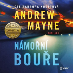 Audiokniha: Mayne Andrew • Námořní bouře / Čte Kodetová Barbora  (MP3-CD)