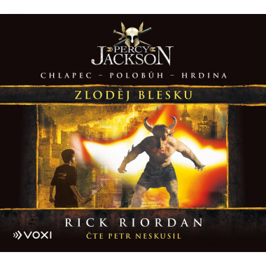 Audiokniha: Riordan Rick • Percy Jackson: Zloděj blesku / Čte Neskusil Petr (MP3-CD)