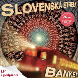 Banket • Slovenská strela - limitovaná rdícia 1500 ks - žltočervený mramorr (s podpisom) (LP)
