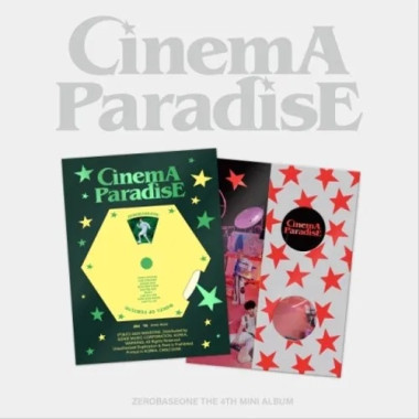 Zerobaseone / 4th Mini Album: Cinema Paradise (outbox / Cd + 96p Photobook + Photo Card 1ea + Film P • Zerobaseone / 4th Mini Album: Cinema Paradise (outbox / Cd + 96p Photobook + Photo Card