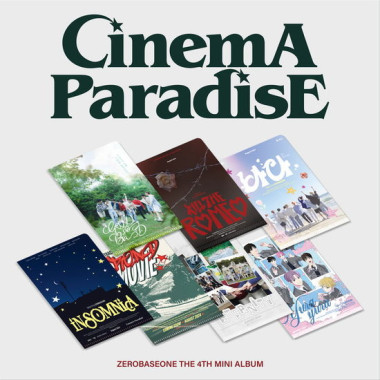 Zerobaseone • Cinema Paradise (l-holder Cover / Cd + Postcard Book 1ea + Postcard 1ea + Photo Card 1e